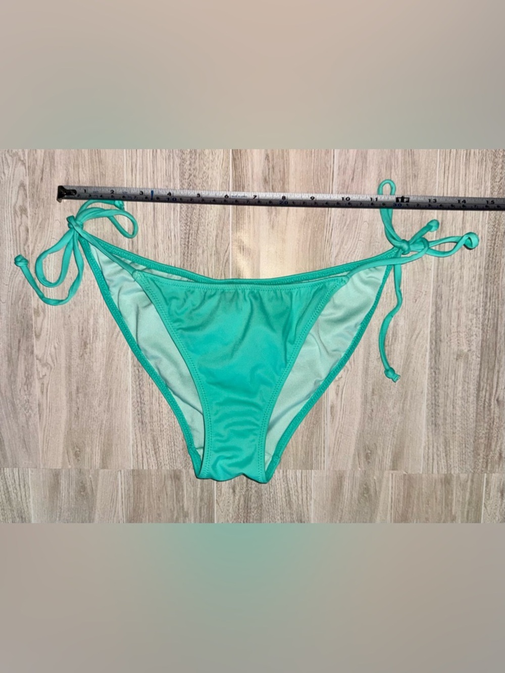 Victoria's Secret Mint Green Bandeau Lace-Up Bikini + FREE addition top! - Picture 9 of 16